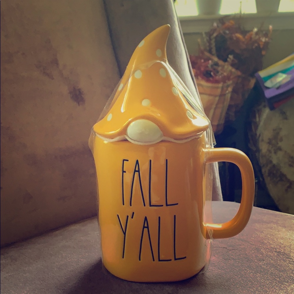 Rae Dunn Fall Ya’ll mug w/topper NWT